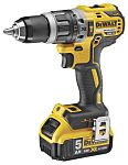 DeWALT DCD Keyless 18V Cordless Combi Drill Li-Ion, Euro Plug